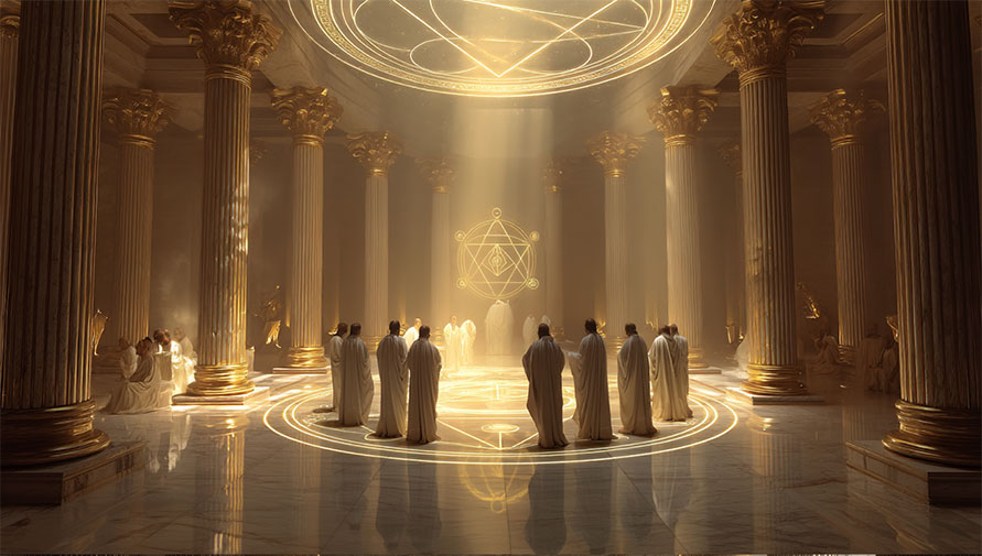 Initiation dans les mystères antiques - transformation spirituelle
