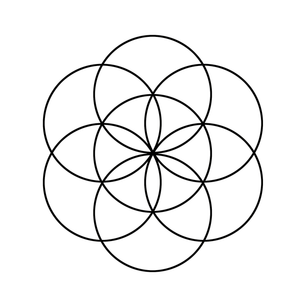 La Graine de Vie : 7 cercles