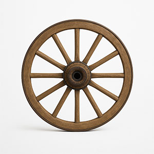 La roue, symbole de mouvement et de progression