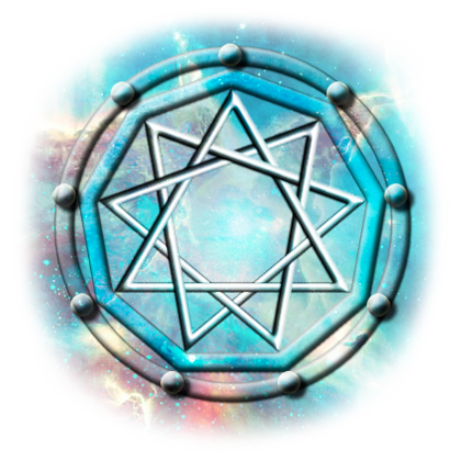 Ennéagone — symbole du nombre-source 90